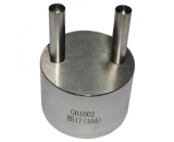 GB1002图17单相两极双用插座圆插部分通规|插头量规|插座量规