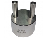 GB1002图18单相两极双用插座圆插部分止规|GB1002量规|插头量规|插座量规