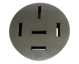 GB1003-2016图5三相五线插头量规32A