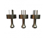 AS/NZS 3112 图C.1 三脚平插正常插入规