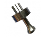 AS/NZS 3112 图D1 10A 三脚平插非正常插入规