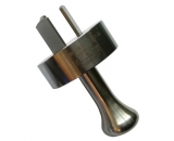 AS/NZS 3112 图D1 20A三脚平插非正常插入规